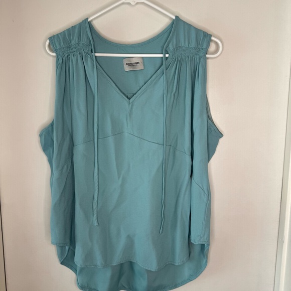 Rachel Comey Teal Sleeveless Top - Picture 1 of 5